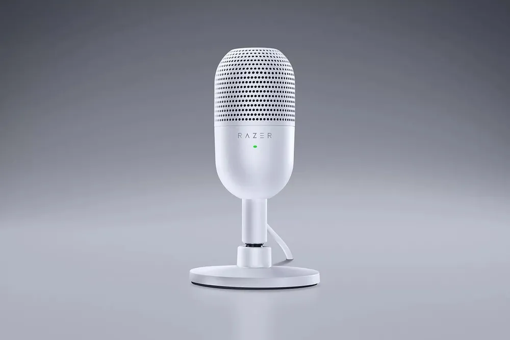 מיקרופון גיימינג מקצועי Razer Seiren V3 Mini – צבע לבן
