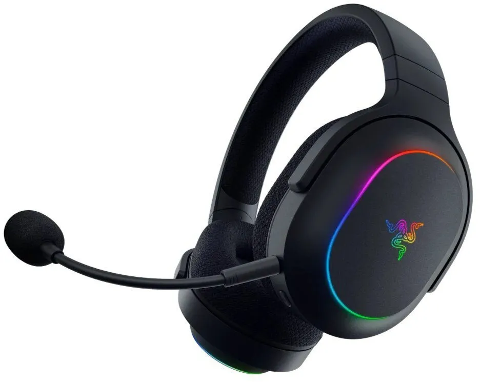 אוזניות גיימינג אלחוטיות Razer Barracuda X Chroma Black