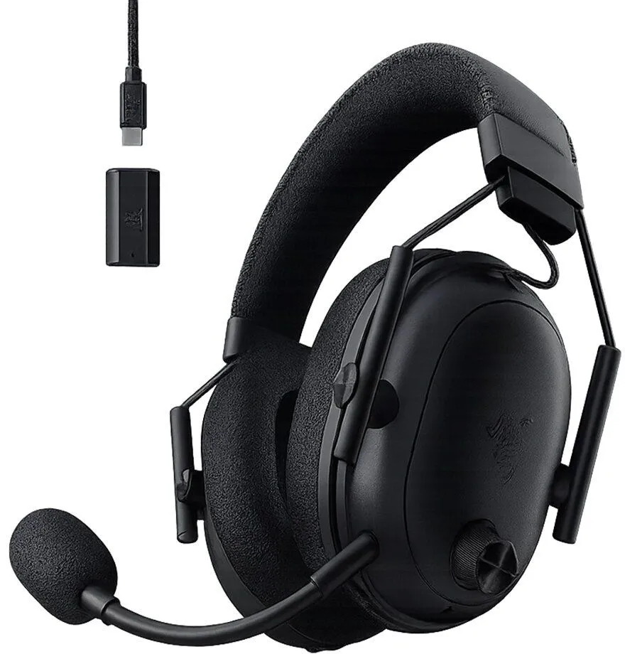 אוזניות גיימינג אלחוטיות Razer BlackShark V3 Pro שחור