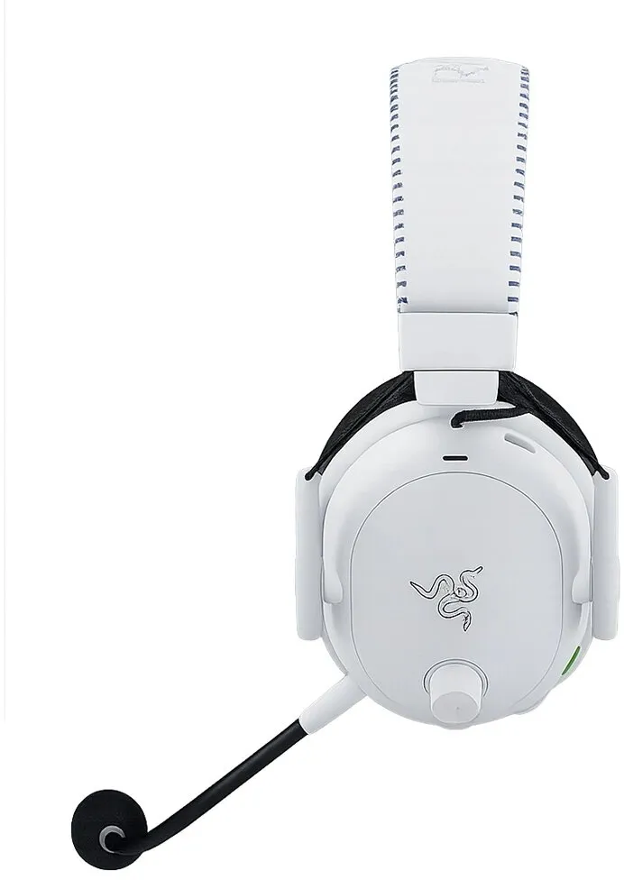 אוזניות גיימינג אלחוטיות Razer BlackShark V3 Pro for PlayStation בצבע לבן