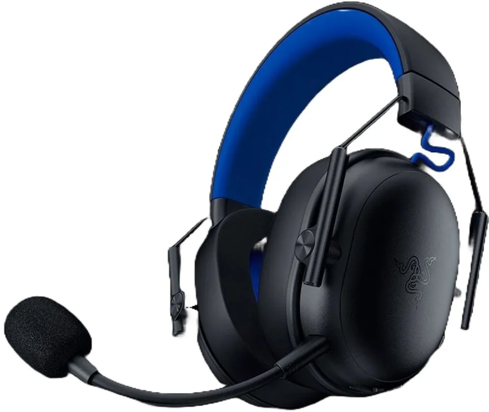אוזניות גיימינג אלחוטיות Razer BlackShark V2 X HyperSpeed for PlayStation לבן/שחור