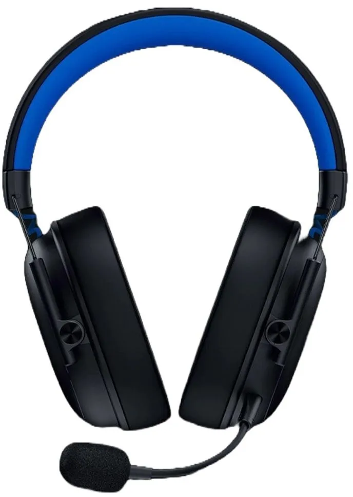 אוזניות גיימינג אלחוטיות Razer BlackShark V2 X HyperSpeed for PlayStation לבן/שחור