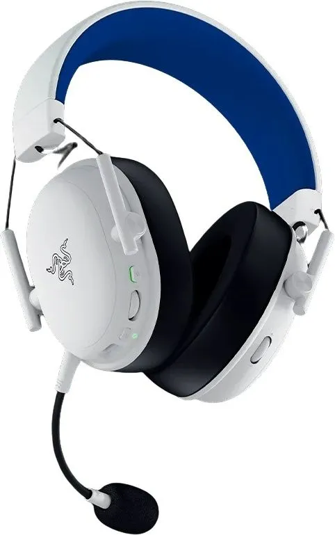 אוזניות גיימינג אלחוטיות Razer BlackShark V3 X HyperSpeed – מתאימות ל-PlayStation – צבע לבן