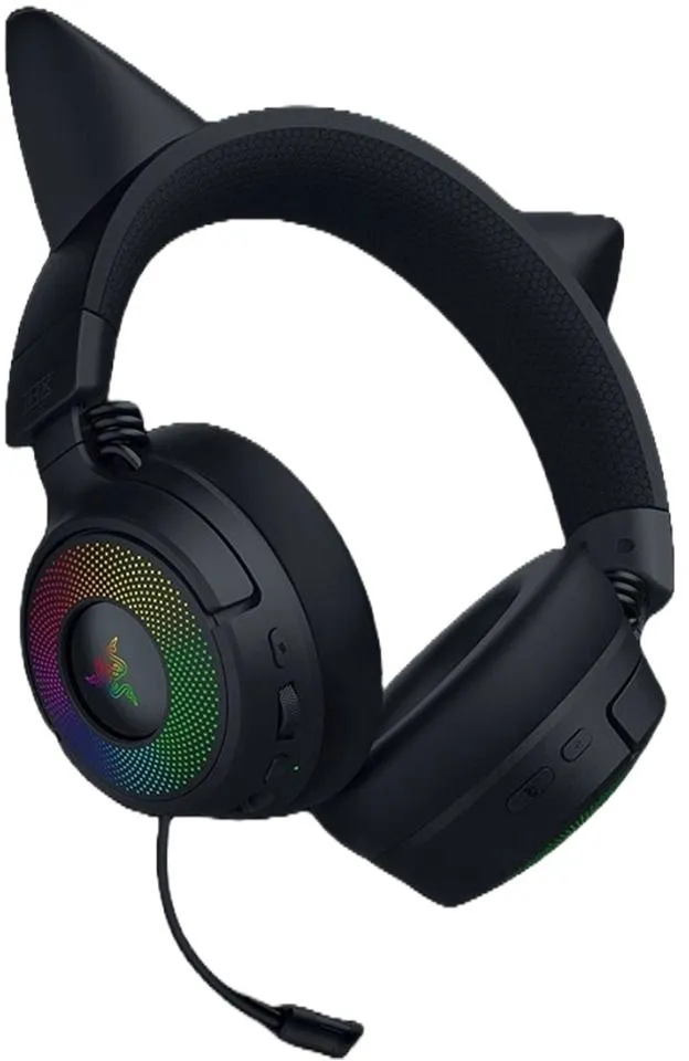 אוזניות גיימינג אלחוטיות Razer Kraken Kitty V2 BT Black