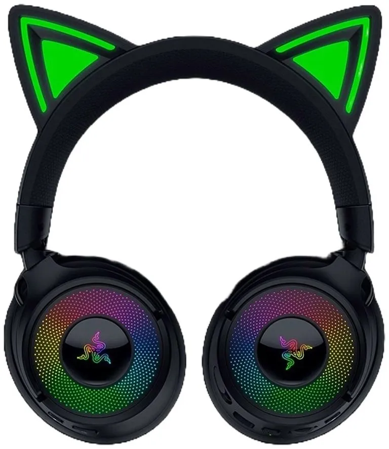אוזניות גיימינג אלחוטיות Razer Kraken Kitty V2 BT Black