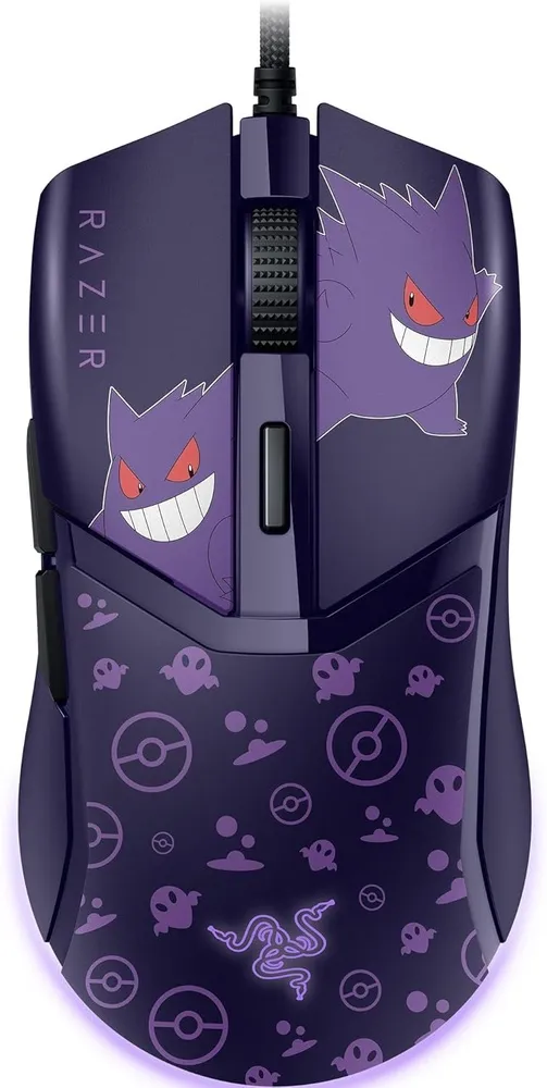 עכבר גיימינג חוטי Razer Cobra – מהדורת Pokemon Gengar