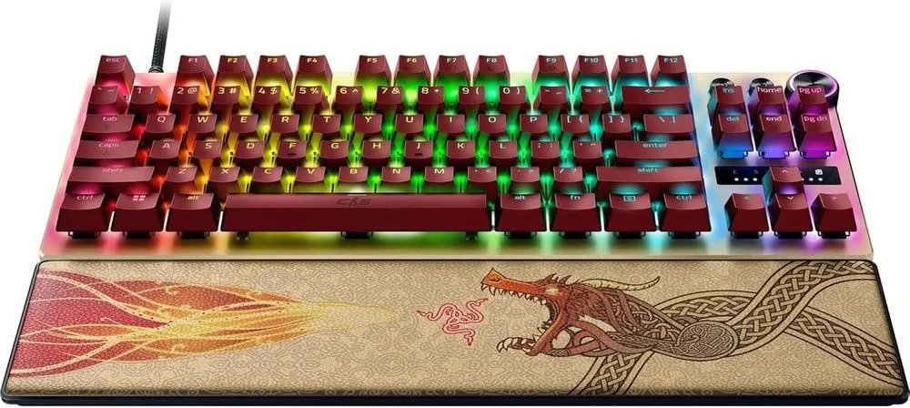 מקלדת גיימרים מכנית Razer Huntsman V3 Pro Tenkeyless Counter-Strike 2