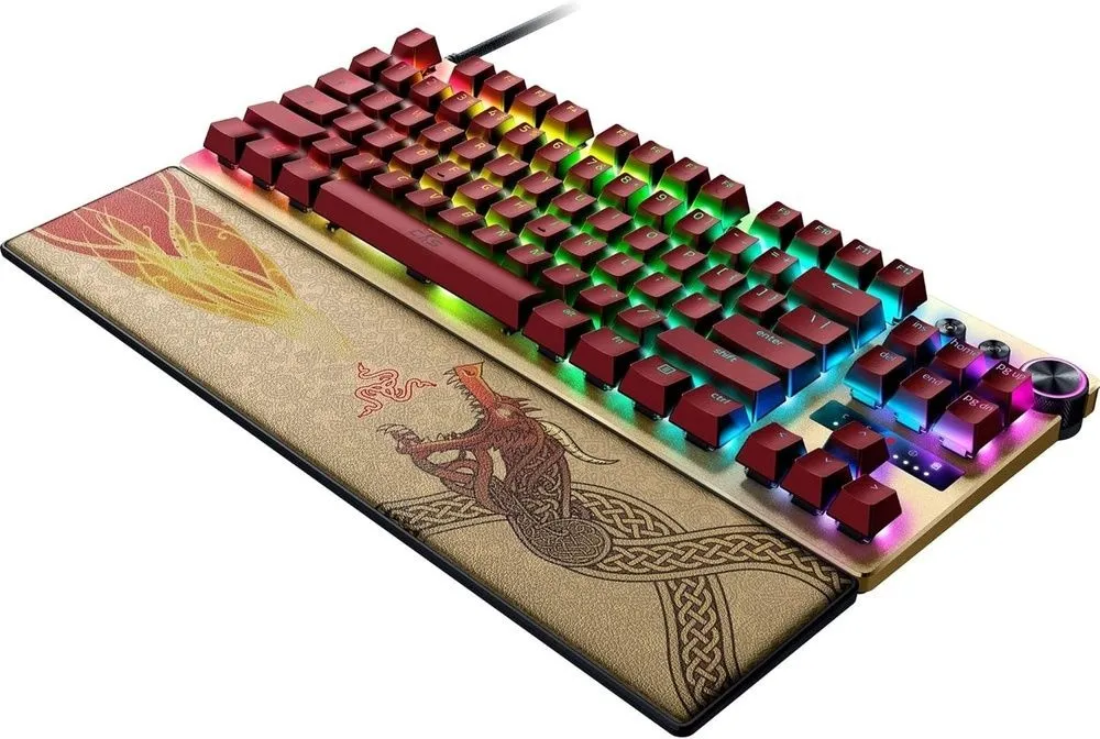 מקלדת גיימרים מכנית Razer Huntsman V3 Pro Tenkeyless Counter-Strike 2