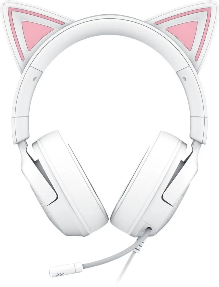 אוזניות גיימינג Razer Kraken Kitty V3 X בצבע שחור