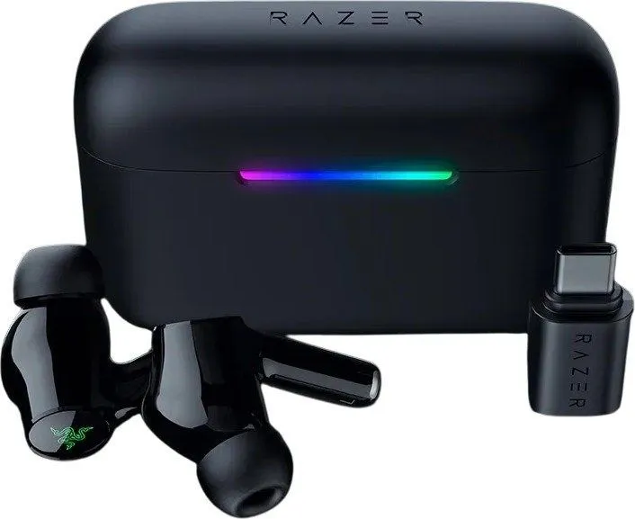 אוזניות גיימינג אלחוטיות Razer Hammerhead V3 HyperSpeed -בצבע שחור
