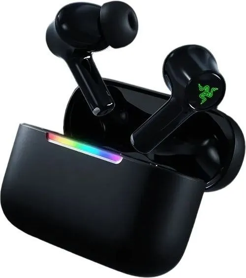 אוזניות גיימינג אלחוטיות Razer Hammerhead V3 X HyperSpeed בצבע שחור