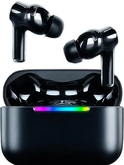 אוזניות גיימינג אלחוטיות Razer Hammerhead V3 X HyperSpeed בצבע שחור