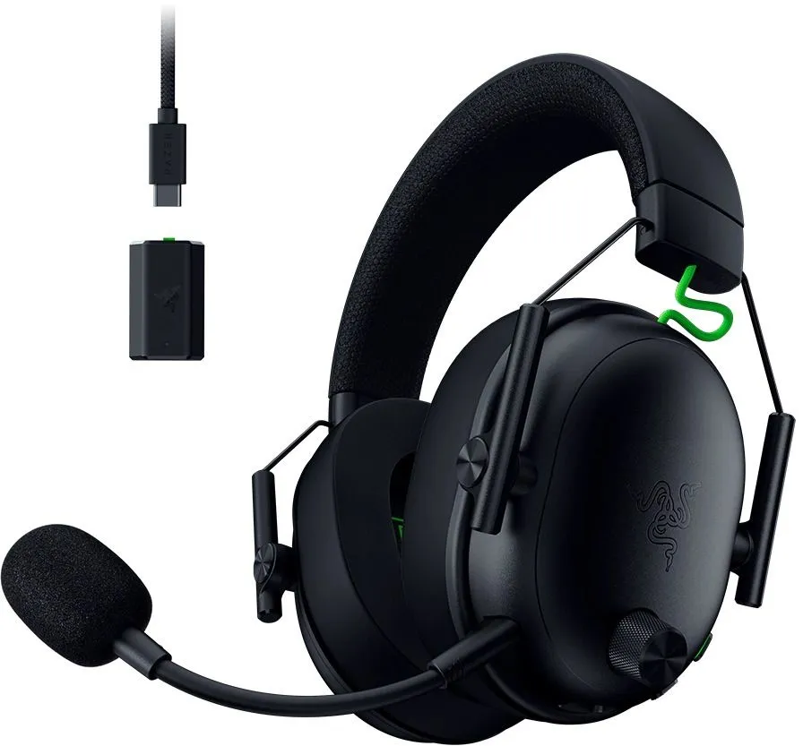 אוזניות גיימינג אלחוטיות Razer BlackShark V2 Pro for Xbox בצבע שחור
