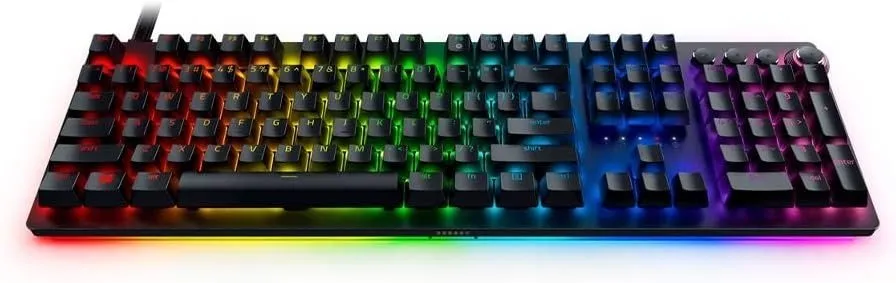 מקלדת גיימינג אופטית Razer Huntsman V2 Tenkeyless