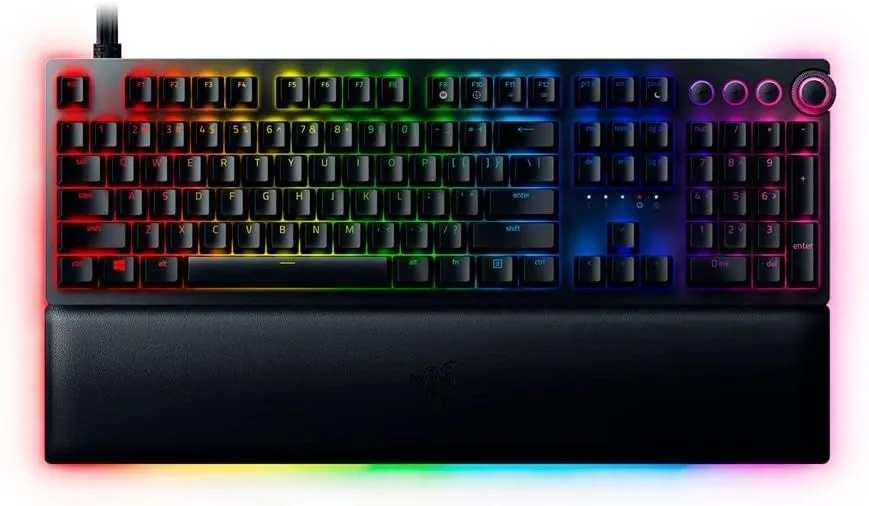 מקלדת גיימינג אופטית Razer Huntsman V2 Tenkeyless