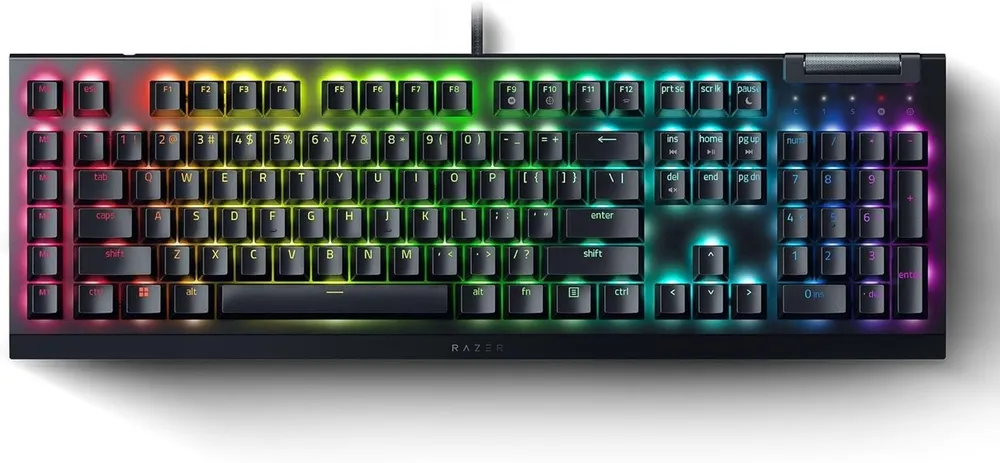 מקלדת גיימרים מכנית Razer BlackWidow V4 X
