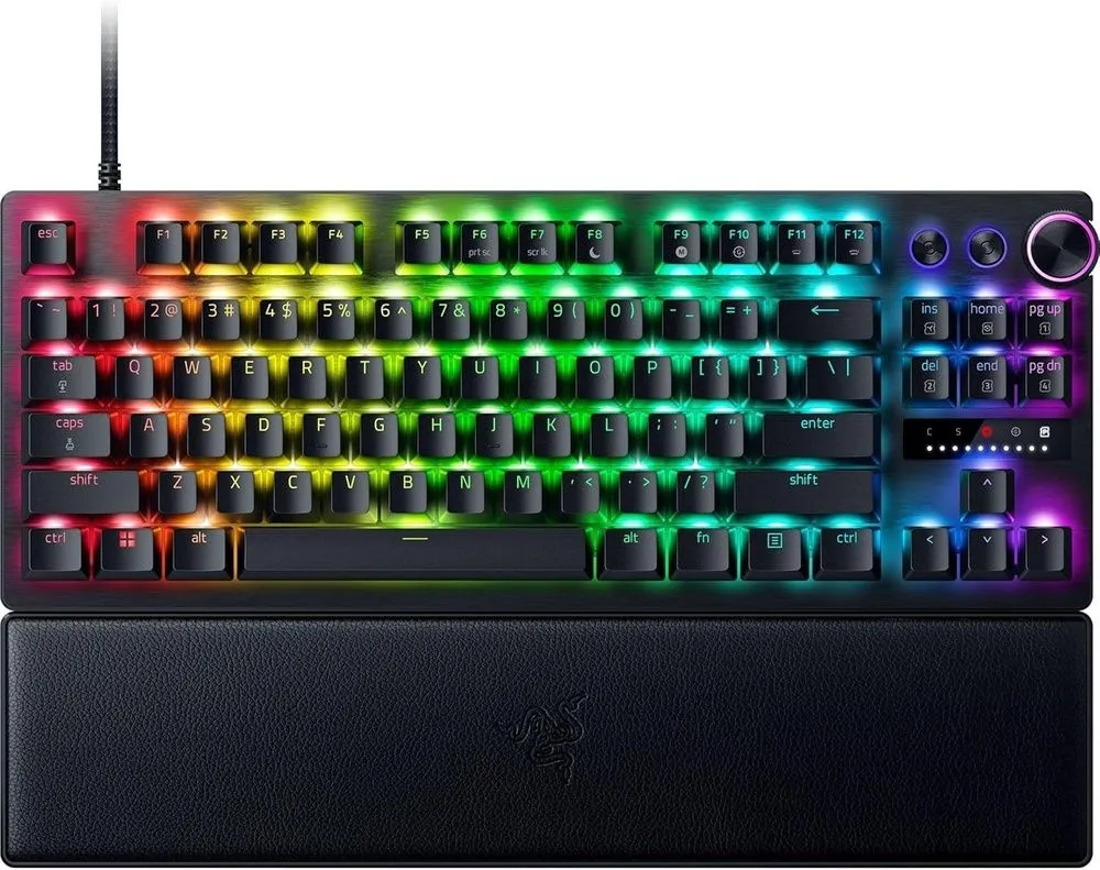 מקלדת גיימרים מכנית Razer Huntsman V3 Pro Tenkeyless