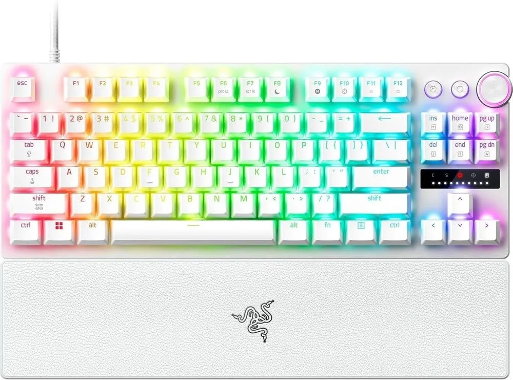 מקלדת גיימינג אנלוגית Razer Huntsman V3 PRO Tenkeyless