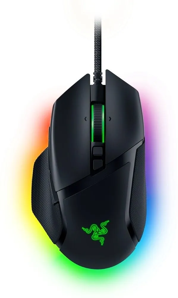 עכבר גיימינג ארגונומי חוטי Razer Basilisk V3 – שחור