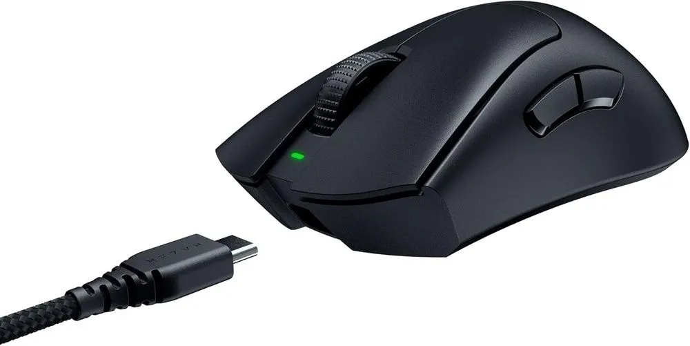 עכבר גיימינג ארגונומי אלחוטי Razer DeathAdder V3 Pro – שחור