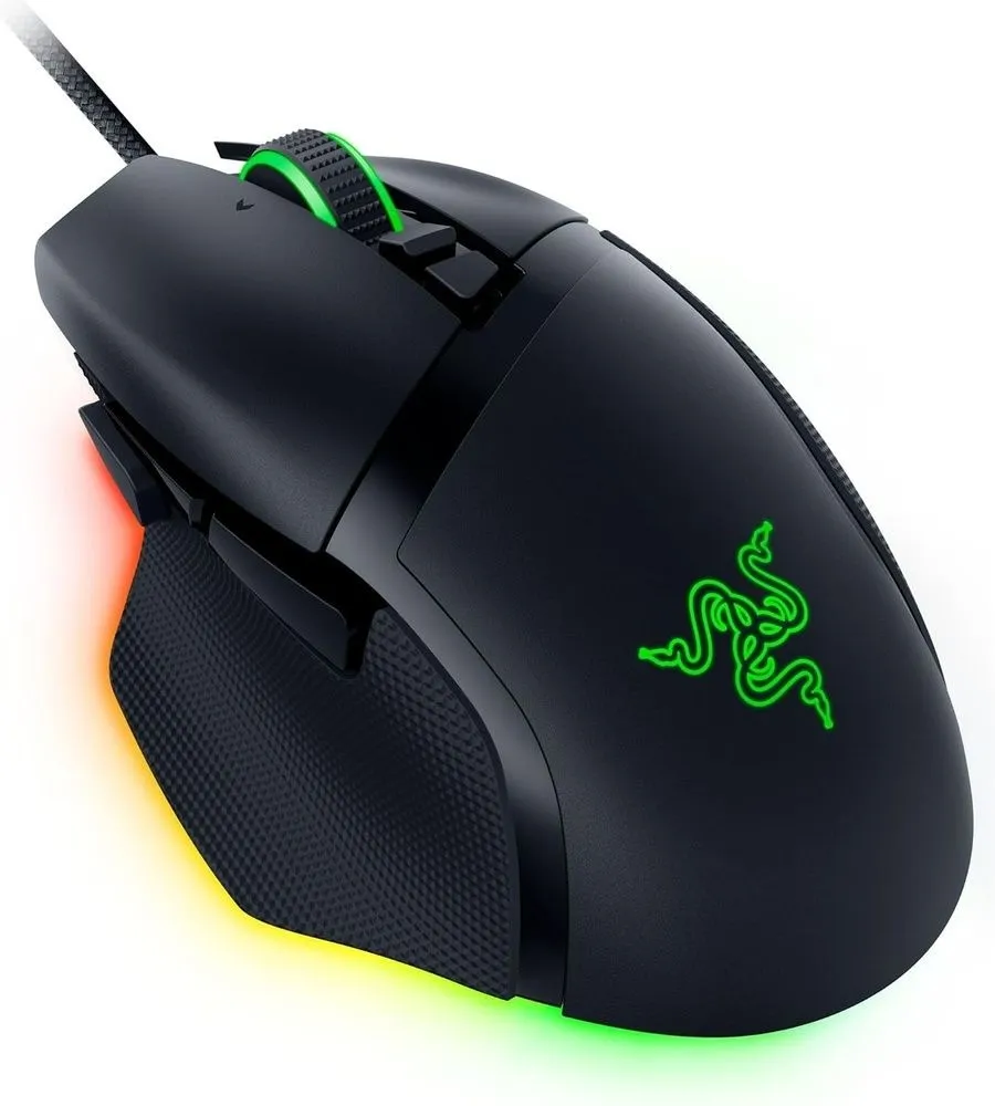 עכבר גיימינג ארגונומי אלחוטי Razer Basilisk V3 Pro 35K – שחור