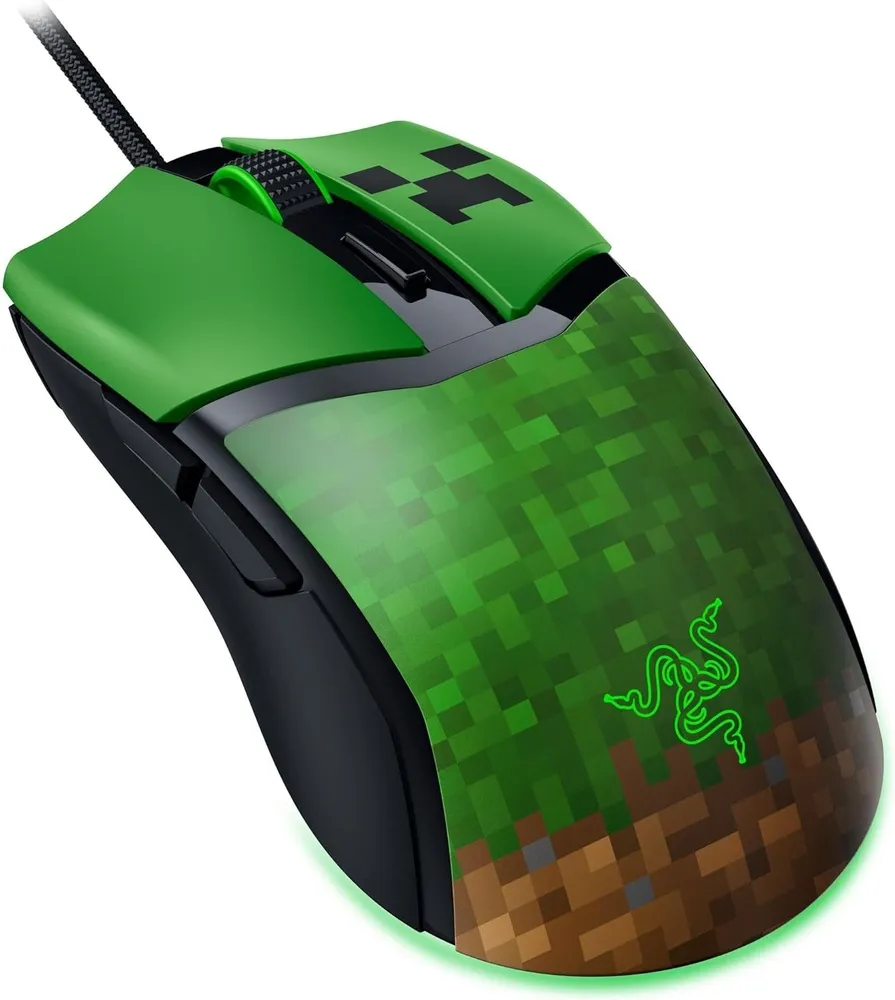 עכבר גיימינג חוטי Razer Cobra – מהדורת Minecraft