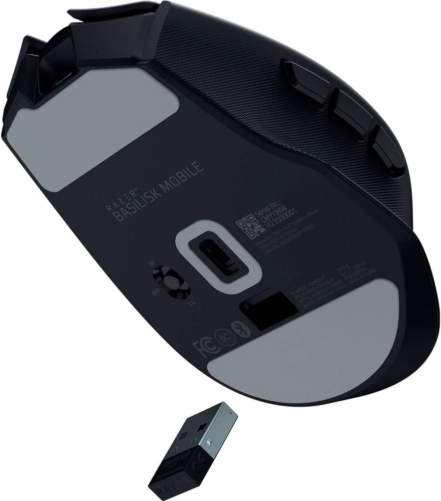 עכבר גיימינג אלחוטי Razer Basilisk Mobile – שחור