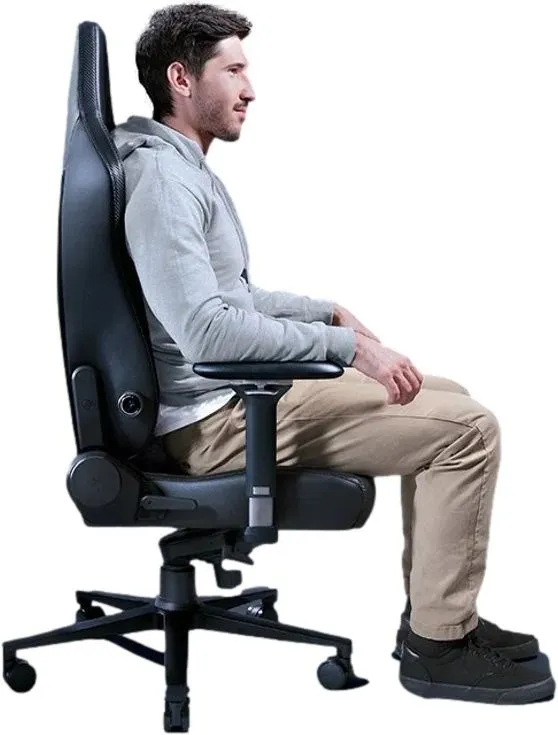 כסא גיימינג Razer מדגם: Iskur V2 Black בצבע שחור עם עומס נשיאה של עד 136 ק"ג