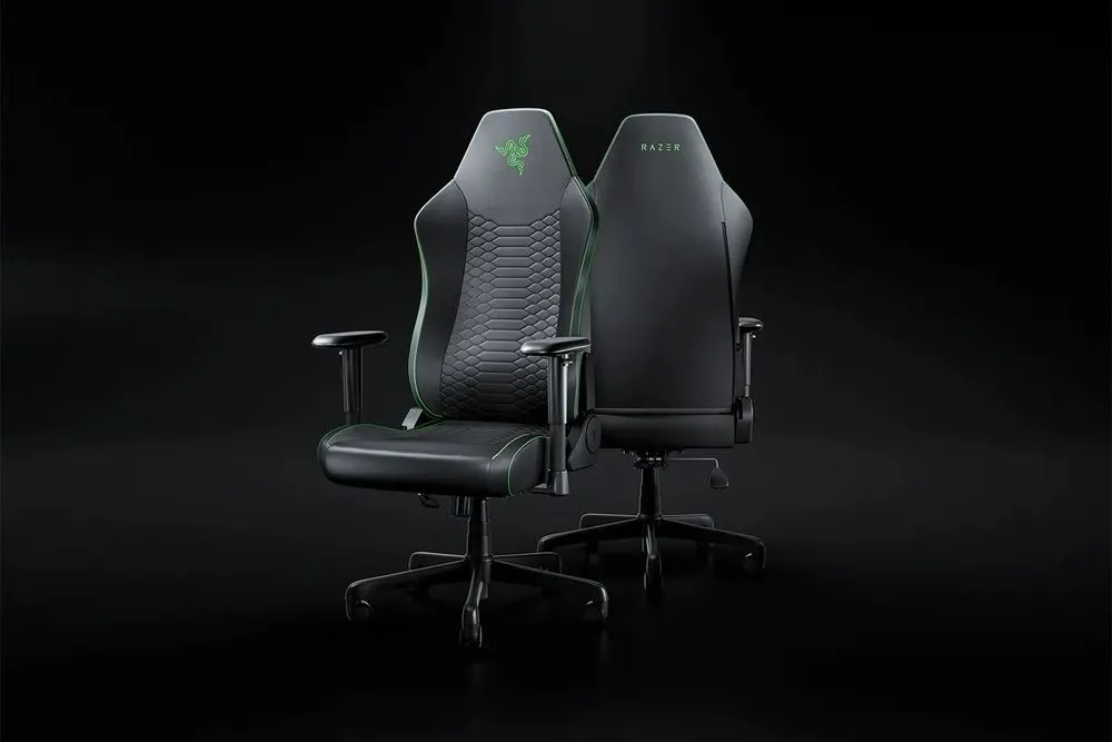 כסא גיימינג Razer מדגם: Iskur V2 X NewGen בצבע שחור עם עומס נשיאה של עד 136 ק"ג