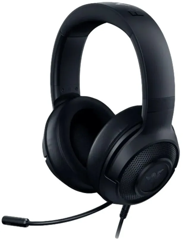 אוזניות גיימינג חוטיות Razer Kraken X Black