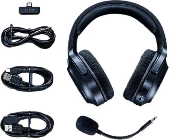 אוזניות גיימינג אלחוטיות Razer Barracuda X – Black / Quartz / Mercury