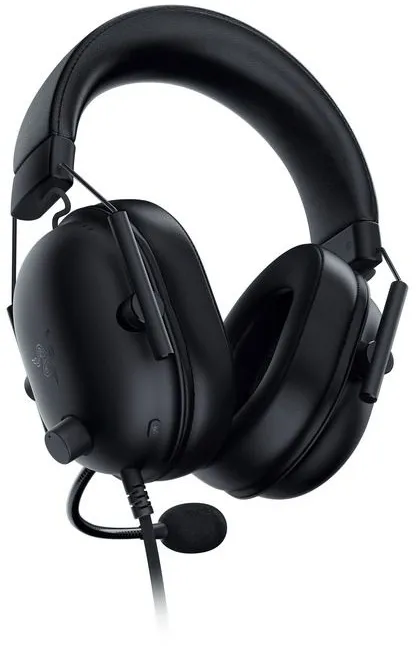 אוזניות גיימינג חוטיות Razer BlackShark V2 X for PlayStation בצבע שחור