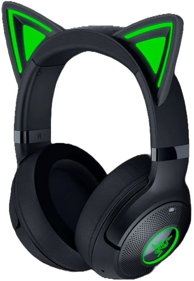 אוזניות גיימינג אלחוטיות Razer Kraken Kitty V2 BT שחור