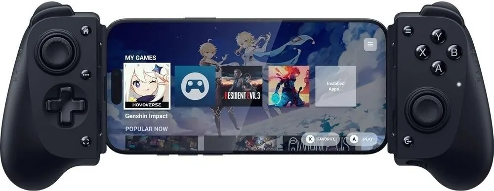 בקר משחקים לסמארטפונים Razer Kishi V3- צבע שחור