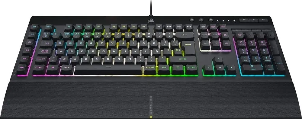 מקלדת גיימינג חוטית Corsair K55 RGB Pro XT