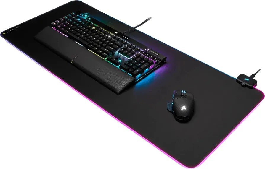 משטח עכבר גיימינג מואר – Corsair MM700 RGB Extended
