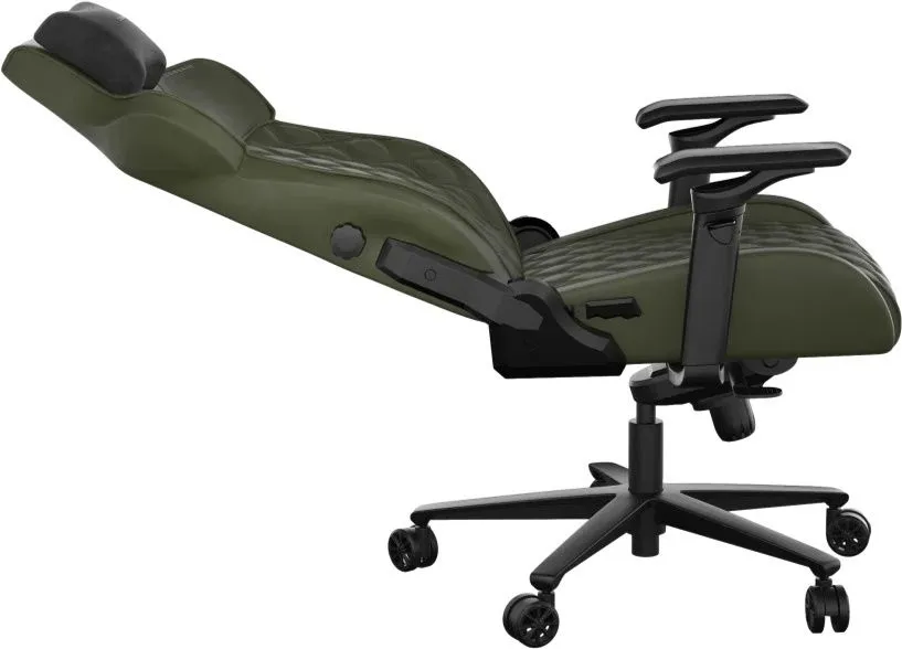 כסא גיימינג Corsair מדגם: TC500 Luxe Sherwood בצבע שחור עם עומס נשיאה של עד 120 ק"ג