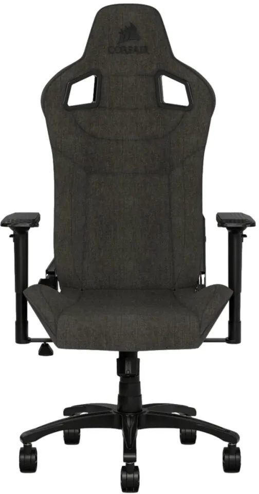 כסא גיימינג בצבע פחם Corsair T3 RUSH Charcoal