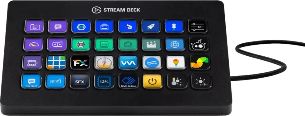 בקר שליטה 32 מקשים – Elgato Stream Deck XL
