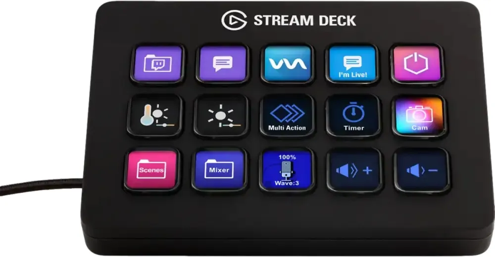 בקר שליטה 15 מקשים – Elgato Stream Deck MK2