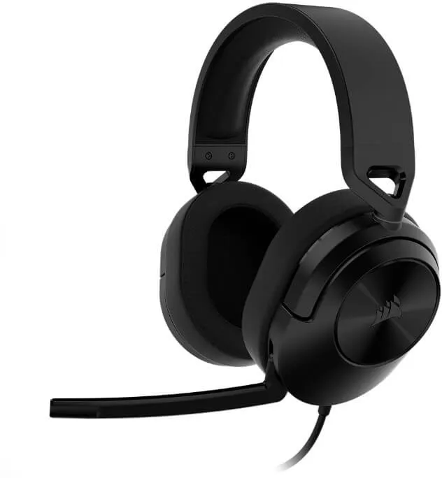 אוזניות גיימינג חוטיות Corsair HS55 STEREO שחור