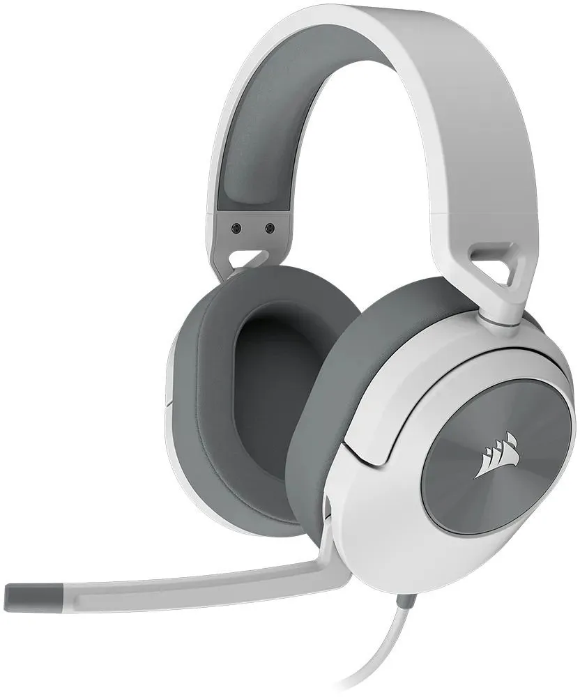 אוזניות גיימינג חוטיות Corsair HS55 STEREO White