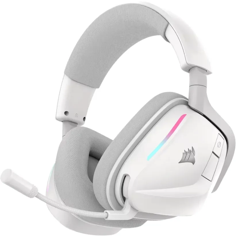 אוזניות גיימינג אלחוטי Corsair Void Wireless V2 – צבע לבן