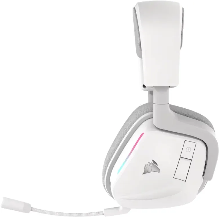 אוזניות גיימינג אלחוטי Corsair Void Wireless V2 – צבע לבן