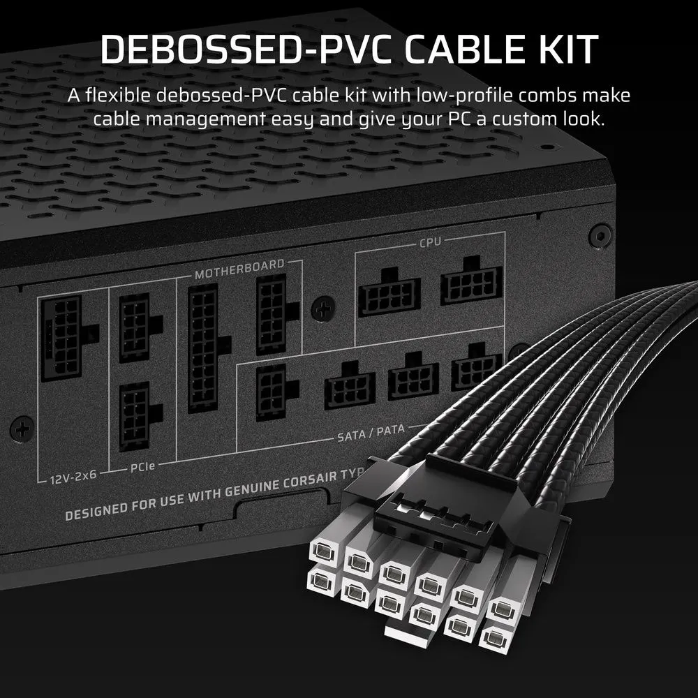 ספק כוח Corsair HX1000i Shift Fully Modular 1000W 80 Plus Platinum