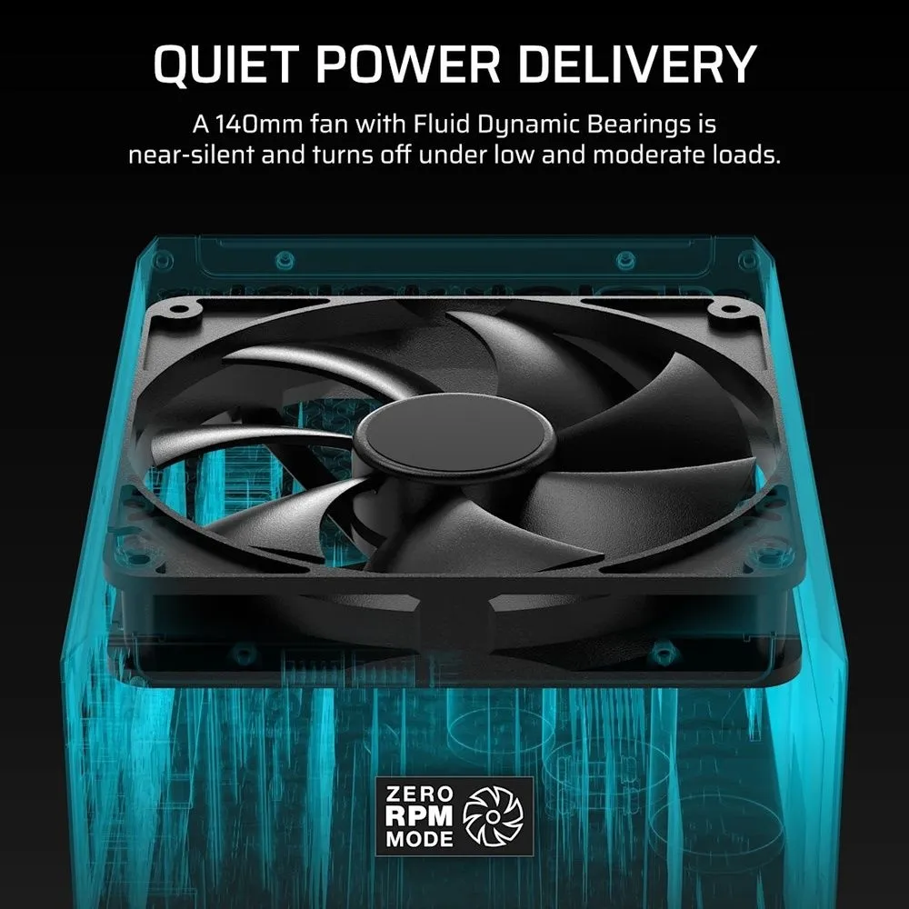 ספק כוח Corsair HX1200i Shift Fully Modular 1200W Cybenetics Platinum