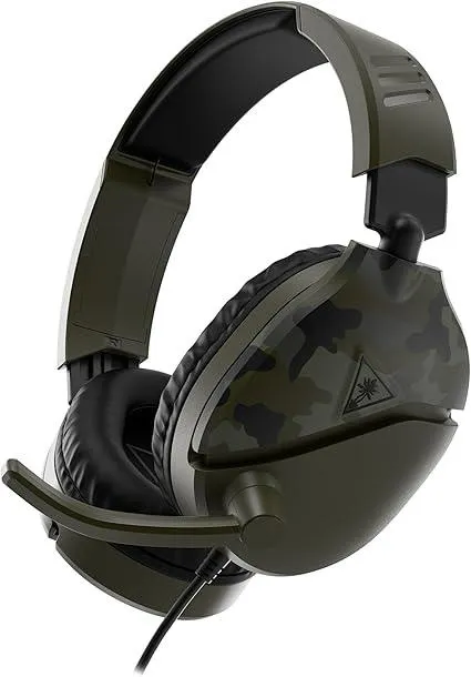 אוזניות גיימינג חוטיות Turtle Beach Recon 70 Green Camo