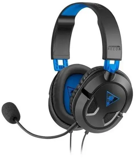 אוזניות גיימינג חוטיות Turtle Beach Recon 50 שחור כחול