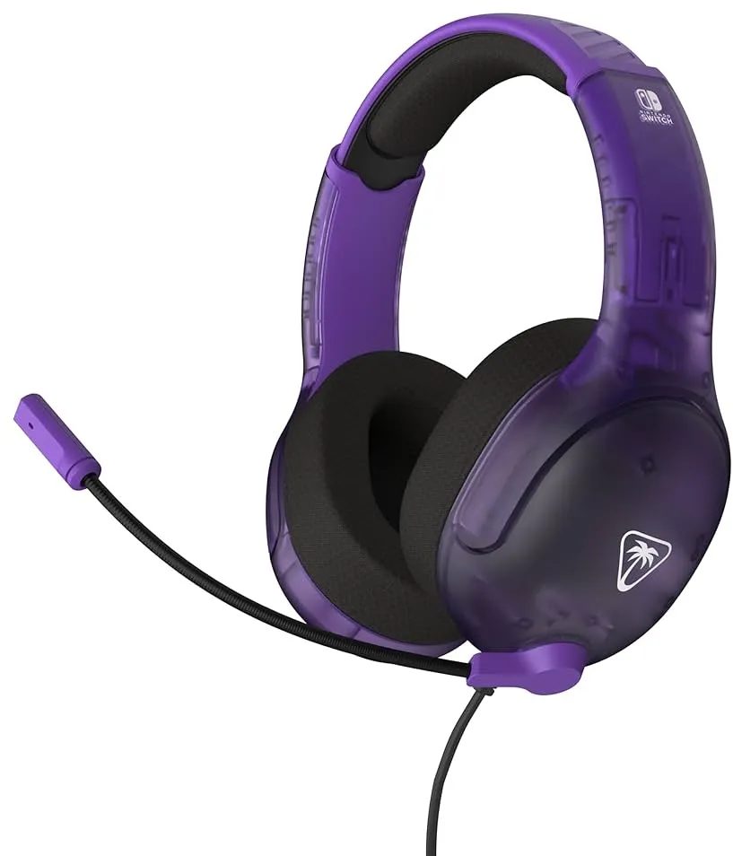 אוזניות גיימינג חוטיות Turtle Beach Airlite Fit for Nintendo Switch Purple