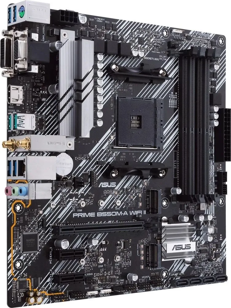 לוח אם Asus PRIME B550M-A WIFI II Micro-ATX